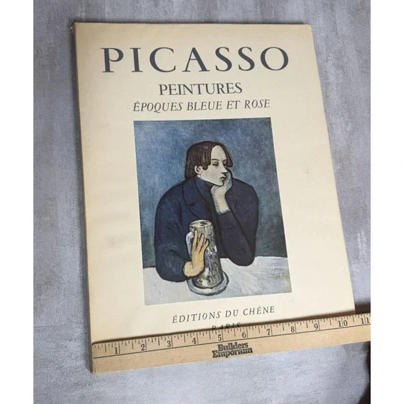 Vintage Picasso Peintures Époques Bleue Et Rose 1947 Ziai Art Softcover French